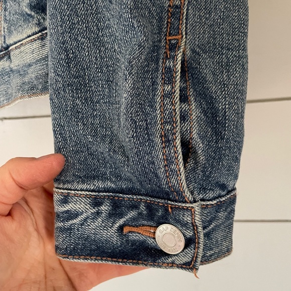 Gap Jeans Jacket Medium Wash Size XS - Picture 6 of 11